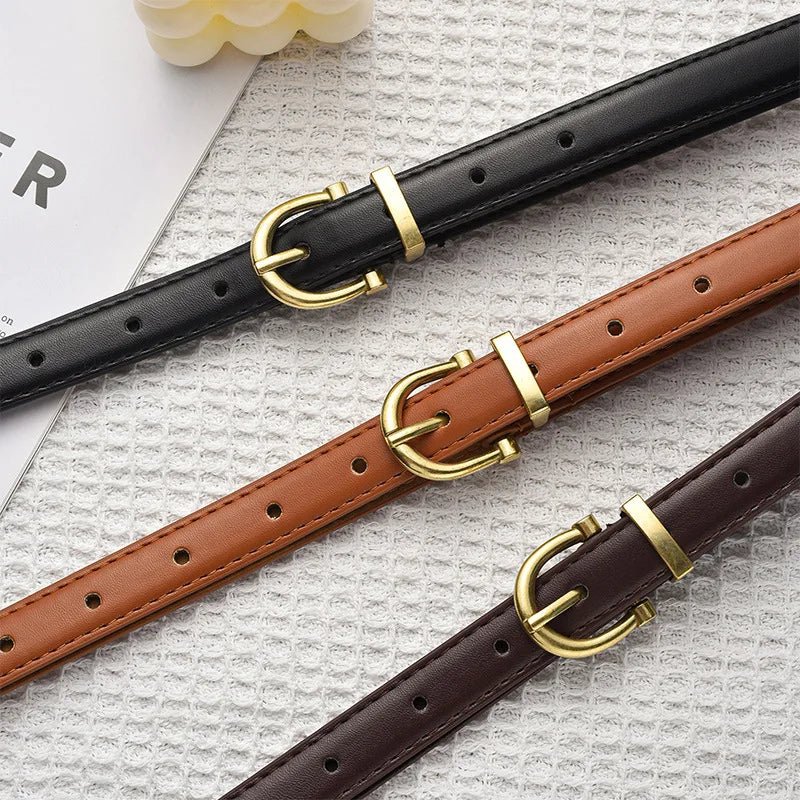Ceinture femme mode boucle ardillon ceintures fines véritable luxe ceinture souple femmes avec pantalon Cargo jean ceinture coupe-vent ceinture en cuir PU - FATAONCeinture femme mode boucle ardillon ceintures fines véritable luxe ceinture souple femmes avec pantalon Cargo jean ceinture coupe-vent ceinture en cuir PUMode FemmeFATAON