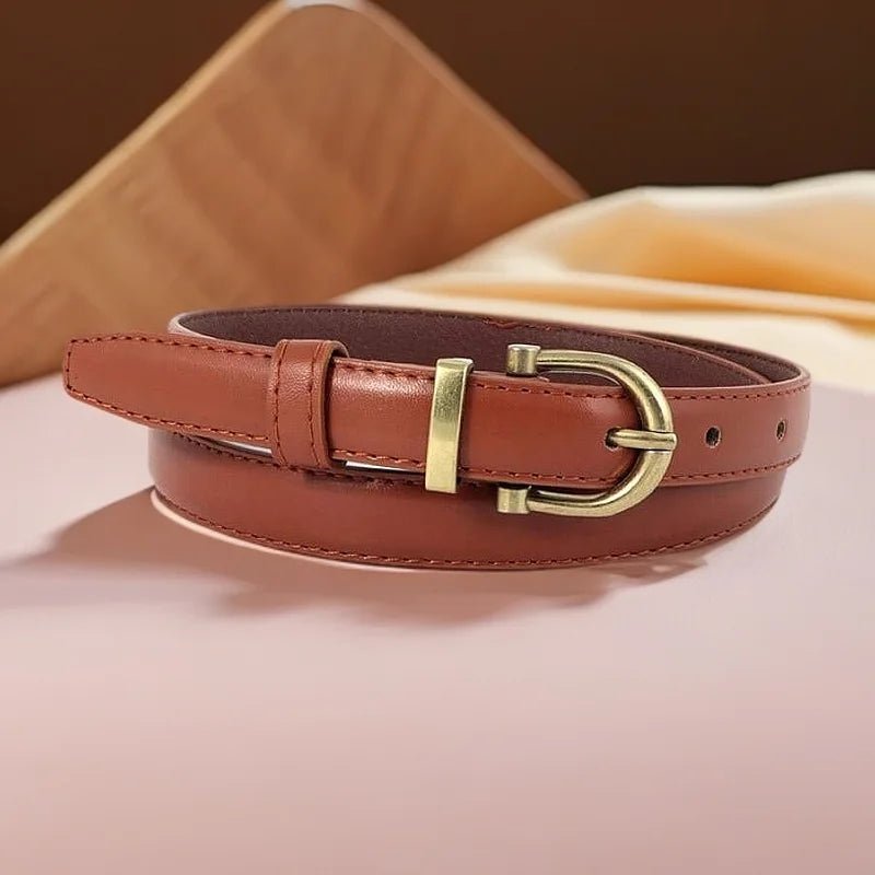 Ceinture femme mode boucle ardillon ceintures fines véritable luxe ceinture souple femmes avec pantalon Cargo jean ceinture coupe-vent ceinture en cuir PU - FATAONCeinture femme mode boucle ardillon ceintures fines véritable luxe ceinture souple femmes avec pantalon Cargo jean ceinture coupe-vent ceinture en cuir PUMode FemmeFATAON