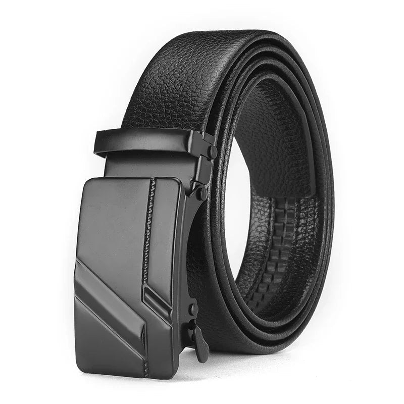 Ceinture pour hommes d'affaires de mode véritable marque de luxe ceinture boucle en métal ceinture en cuir PU de haute qualité ceinture souple avec pantalon Cargo jean - FATAONCeinture pour hommes d'affaires de mode véritable marque de luxe ceinture boucle en métal ceinture en cuir PU de haute qualité ceinture souple avec pantalon Cargo jeanMode HommeFATAON
