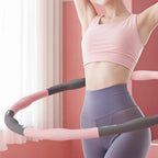 Cerceau lesté en toute sécurité pour la taille, cerceau de Fitness détachable pour l'entraînement Ab, brûlure des graisses du ventre, gymnastique à domicile unisexe - FATAONCerceau lesté en toute sécurité pour la taille, cerceau de Fitness détachable pour l'entraînement Ab, brûlure des graisses du ventre, gymnastique à domicile unisexeFitness & SportFATAON