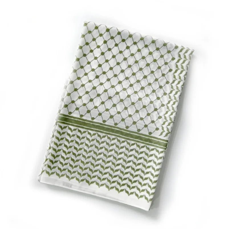 Châle Musulman en Mousseline de Soie Imprimé, Hijab Arabe du Moyen-Orient, Keffiyeh, Palestine, 180x70cm - FATAONChâle Musulman en Mousseline de Soie Imprimé, Hijab Arabe du Moyen-Orient, Keffiyeh, Palestine, 180x70cmMode FemmeFATAON