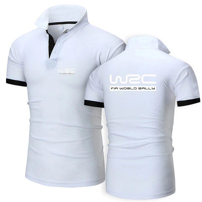 Championnat du monde des rallyes WRC nouvelle mode Polo hommes décontracté col rabattu chemise à manches courtes coupe ajustée été hauts Polo - FATAONChampionnat du monde des rallyes WRC nouvelle mode Polo hommes décontracté col rabattu chemise à manches courtes coupe ajustée été hauts PoloMode HommeFATAON