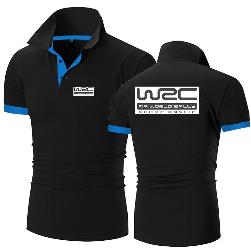 Championnat du monde des rallyes WRC nouvelle mode Polo hommes décontracté col rabattu chemise à manches courtes coupe ajustée été hauts Polo - FATAONChampionnat du monde des rallyes WRC nouvelle mode Polo hommes décontracté col rabattu chemise à manches courtes coupe ajustée été hauts PoloMode HommeFATAON