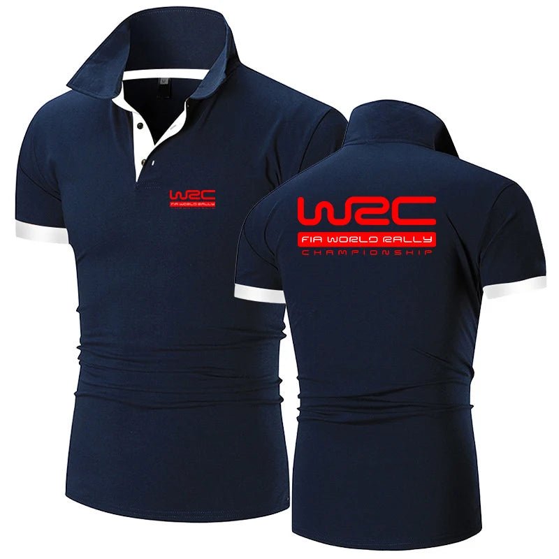 Championnat du monde des rallyes WRC nouvelle mode Polo hommes décontracté col rabattu chemise à manches courtes coupe ajustée été hauts Polo - FATAONChampionnat du monde des rallyes WRC nouvelle mode Polo hommes décontracté col rabattu chemise à manches courtes coupe ajustée été hauts PoloMode HommeFATAON