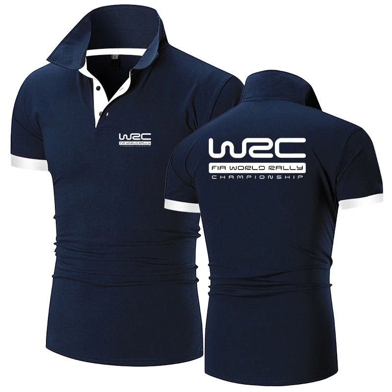 Championnat du monde des rallyes WRC nouvelle mode Polo hommes décontracté col rabattu chemise à manches courtes coupe ajustée été hauts Polo - FATAONChampionnat du monde des rallyes WRC nouvelle mode Polo hommes décontracté col rabattu chemise à manches courtes coupe ajustée été hauts PoloMode HommeFATAON