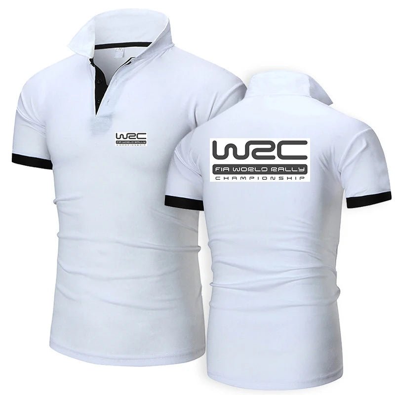Championnat du monde des rallyes WRC nouvelle mode Polo hommes décontracté col rabattu chemise à manches courtes coupe ajustée été hauts Polo - FATAONChampionnat du monde des rallyes WRC nouvelle mode Polo hommes décontracté col rabattu chemise à manches courtes coupe ajustée été hauts PoloMode HommeFATAON