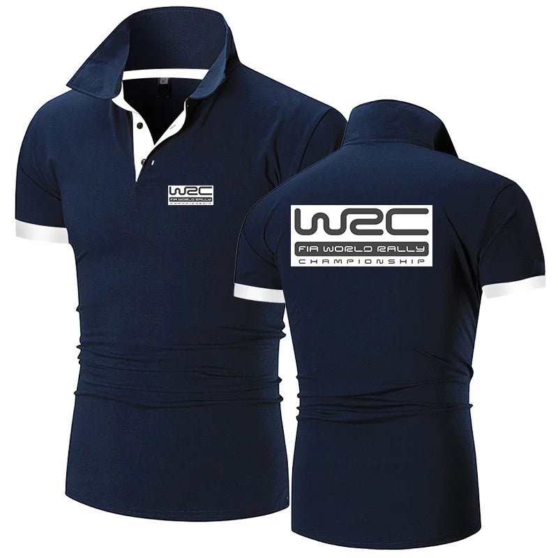 Championnat du monde des rallyes WRC nouvelle mode Polo hommes décontracté col rabattu chemise à manches courtes coupe ajustée été hauts Polo - FATAONChampionnat du monde des rallyes WRC nouvelle mode Polo hommes décontracté col rabattu chemise à manches courtes coupe ajustée été hauts PoloMode HommeFATAON