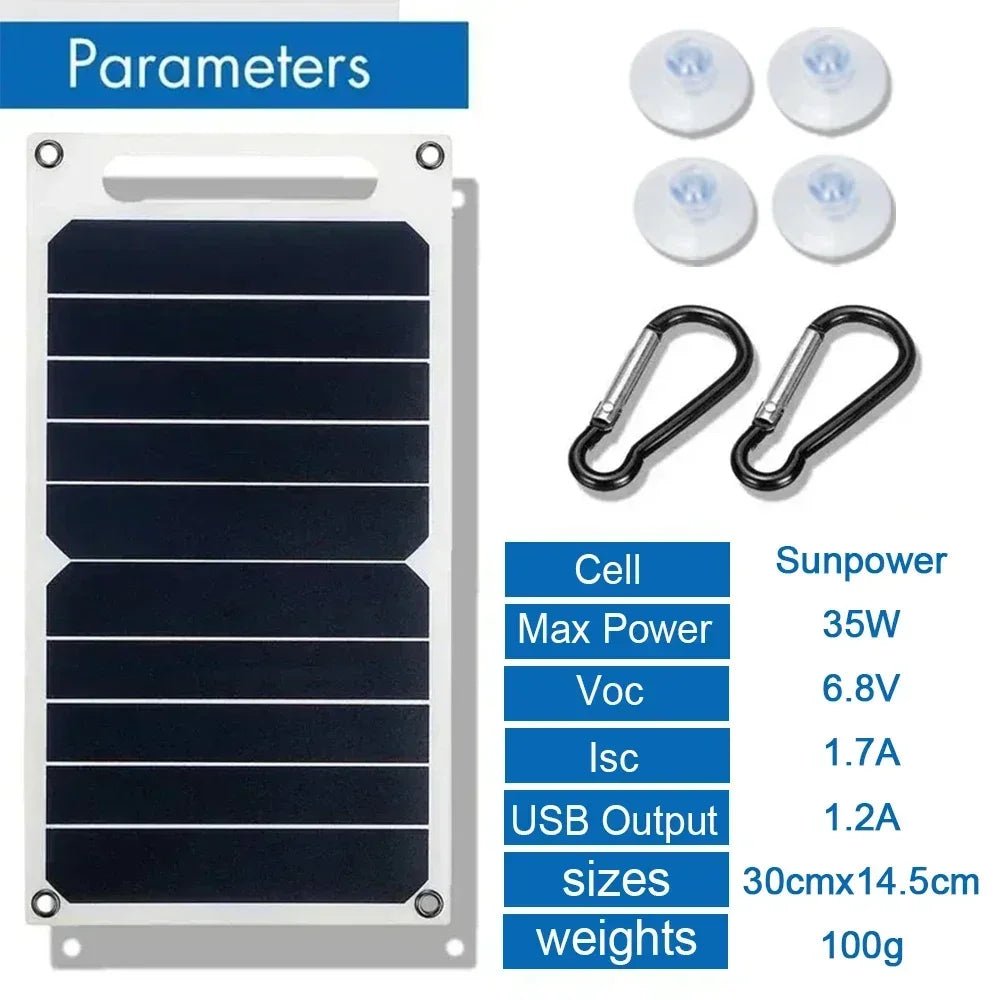 Chargeur solaire pliable 35W double USB avec technologie de Charge intelligente pour batterie externe, iPhone, Camping, camping-car, accessoires d'urgence et de voyage en plein air - FATAONChargeur solaire pliable 35W double USB avec technologie de Charge intelligente pour batterie externe, iPhone, Camping, camping-car, accessoires d'urgence et de voyage en plein airTechnologie IntelligenteFATAON