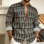 Chemise à manches longues à carreaux imprimés en 3D pour hommes, chemise à la mode pour hommes, chemise de style de rue décontractée pour l'extérieur, tailles S-XL, meilleure vente - FATAONChemise à manches longues à carreaux imprimés en 3D pour hommes, chemise à la mode pour hommes, chemise de style de rue décontractée pour l'extérieur, tailles S-XL, meilleure venteMode HommeFATAON