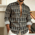 Chemise à manches longues à carreaux imprimés en 3D pour hommes, chemise à la mode pour hommes, chemise de style de rue décontractée pour l'extérieur, tailles S-XL, meilleure vente - FATAONChemise à manches longues à carreaux imprimés en 3D pour hommes, chemise à la mode pour hommes, chemise de style de rue décontractée pour l'extérieur, tailles S-XL, meilleure venteMode HommeFATAON