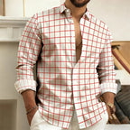 Chemise à manches longues à carreaux imprimés en 3D pour hommes, chemise à la mode pour hommes, chemise de style de rue décontractée pour l'extérieur, tailles S-XL, meilleure vente - FATAONChemise à manches longues à carreaux imprimés en 3D pour hommes, chemise à la mode pour hommes, chemise de style de rue décontractée pour l'extérieur, tailles S-XL, meilleure venteMode HommeFATAON