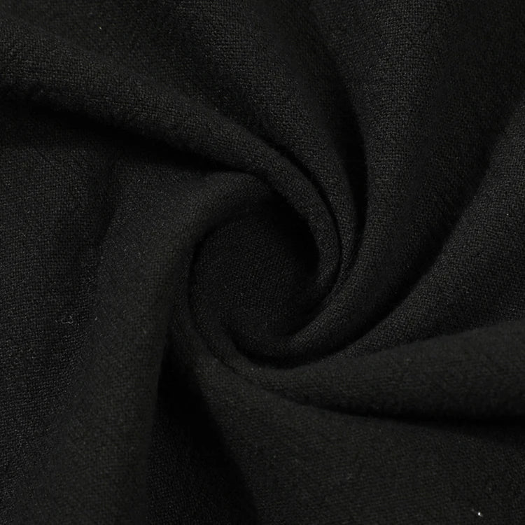 Chemise sans manches en coton et lin pour homme 2026, col rabattu, boutonnée, décontractée, pour la plage - FATAONChemise sans manches en coton et lin pour homme 2026, col rabattu, boutonnée, décontractée, pour la plageMode HommeFATAON