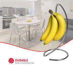 Cintre à bananier moderne, support d'arbre fruitier avec crochet en acier inoxydable pour garder les bananes fraîches pour le comptoir de la cuisine, stockage des aliments, 1 pièce - FATAONCintre à bananier moderne, support d'arbre fruitier avec crochet en acier inoxydable pour garder les bananes fraîches pour le comptoir de la cuisine, stockage des aliments, 1 pièceSolutions MaisonFATAON