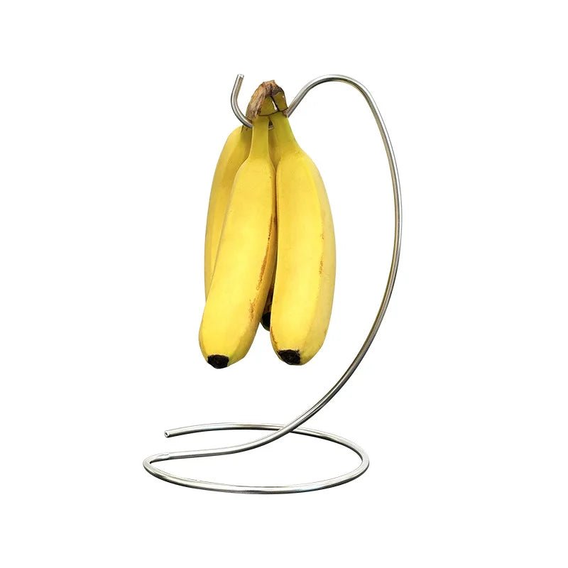 Cintre à bananier moderne, support d'arbre fruitier avec crochet en acier inoxydable pour garder les bananes fraîches pour le comptoir de la cuisine, stockage des aliments, 1 pièce - FATAONCintre à bananier moderne, support d'arbre fruitier avec crochet en acier inoxydable pour garder les bananes fraîches pour le comptoir de la cuisine, stockage des aliments, 1 pièceSolutions MaisonFATAON