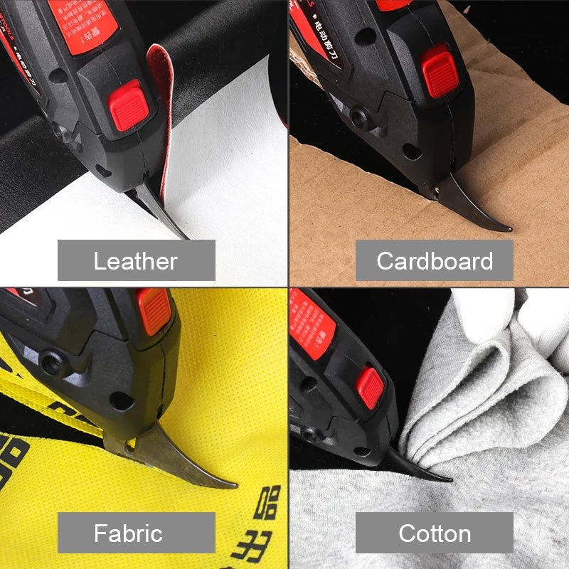 Ciseaux électriques multifonctions, chargement à la main, ciseaux de tailleur, Machine à couper le cuir, vêtements - FATAONCiseaux électriques multifonctions, chargement à la main, ciseaux de tailleur, Machine à couper le cuir, vêtementsOutils & PerformanceFATAON
