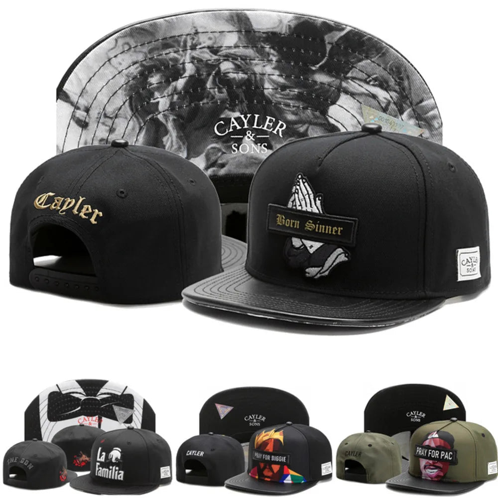 Classic Snapback Hat Cap Hip Hop Style Flat Bill Blank Adjustable Size - FATAONClassic Snapback Hat Cap Hip Hop Style Flat Bill Blank Adjustable SizeFATAON