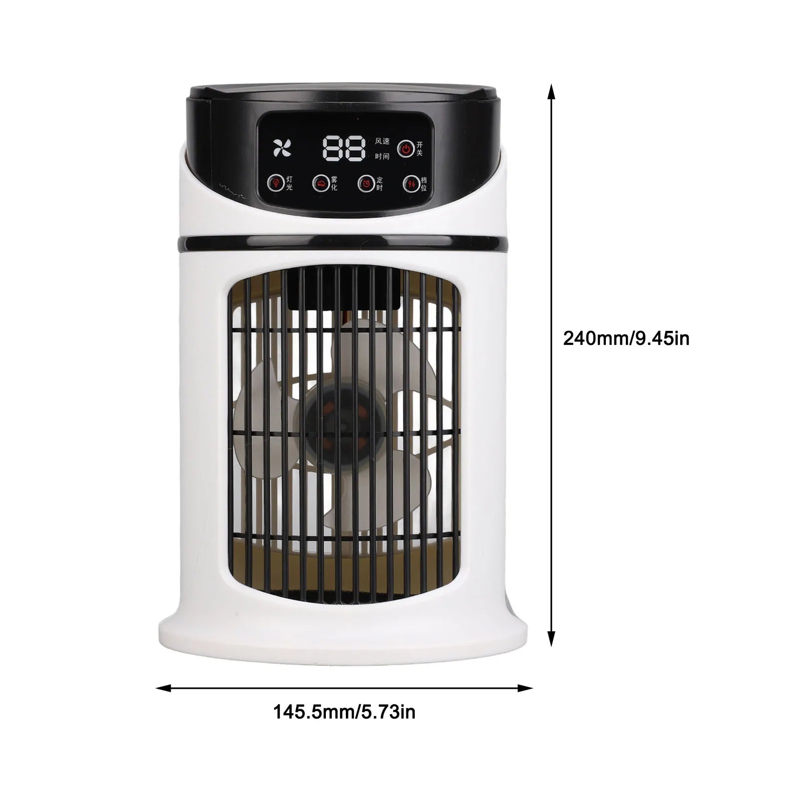 Climatiseur Portable, Mini climatiseur Mobile multifonction, ventilateur de refroidissement à eau pour le bureau et la maison - FATAONClimatiseur Portable, Mini climatiseur Mobile multifonction, ventilateur de refroidissement à eau pour le bureau et la maisonTechnologie IntelligenteFATAON