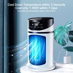 Climatiseur Portable, Mini climatiseur Mobile multifonction, ventilateur de refroidissement à eau pour le bureau et la maison - FATAONClimatiseur Portable, Mini climatiseur Mobile multifonction, ventilateur de refroidissement à eau pour le bureau et la maisonTechnologie IntelligenteFATAON