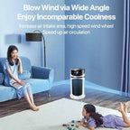 Climatiseur Portable, Mini climatiseur Mobile multifonction, ventilateur de refroidissement à eau pour le bureau et la maison - FATAONClimatiseur Portable, Mini climatiseur Mobile multifonction, ventilateur de refroidissement à eau pour le bureau et la maisonTechnologie IntelligenteFATAON