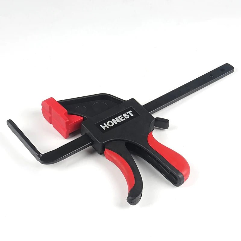 Clip F à dégagement rapide de 30cm pour Rail de scie, plaque de pression, trou de bureau, Clip de Table pour Rail de guidage, outil de bricolage pour le travail du bois - FATAONClip F à dégagement rapide de 30cm pour Rail de scie, plaque de pression, trou de bureau, Clip de Table pour Rail de guidage, outil de bricolage pour le travail du boisOutils & PerformanceFATAON