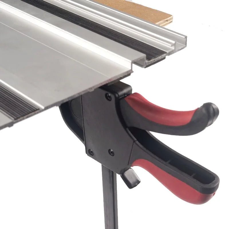Clip F à dégagement rapide de 30cm pour Rail de scie, plaque de pression, trou de bureau, Clip de Table pour Rail de guidage, outil de bricolage pour le travail du bois - FATAONClip F à dégagement rapide de 30cm pour Rail de scie, plaque de pression, trou de bureau, Clip de Table pour Rail de guidage, outil de bricolage pour le travail du boisOutils & PerformanceFATAON