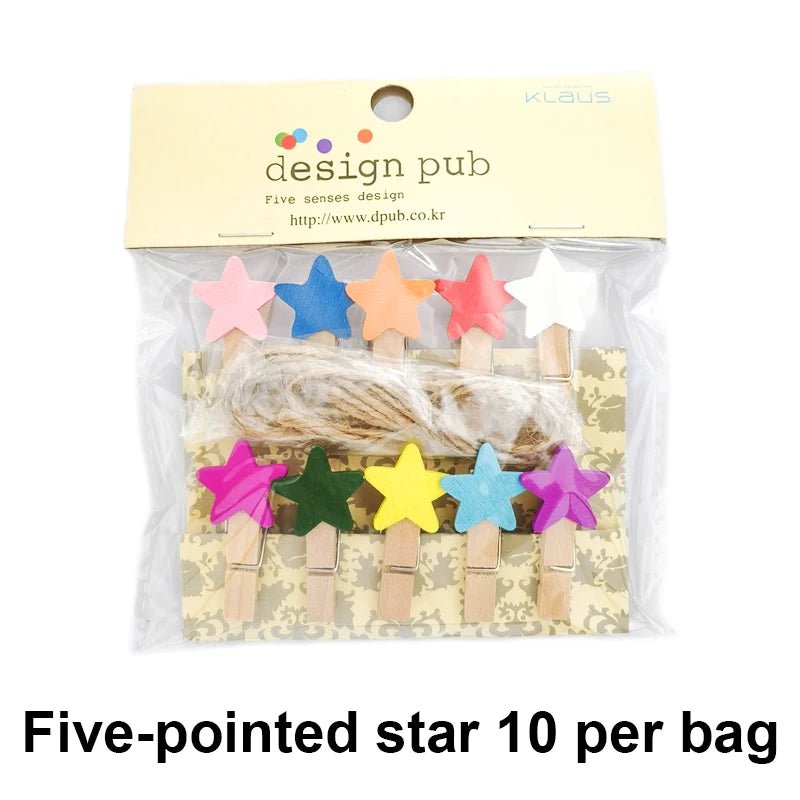 Clips photo colorés en bois suspendus petites cartes petite taille mini clips photo colful en bois pour feuilles DTY clips chevilles - FATAONClips photo colorés en bois suspendus petites cartes petite taille mini clips photo colful en bois pour feuilles DTY clips chevillesSolutions MaisonFATAON