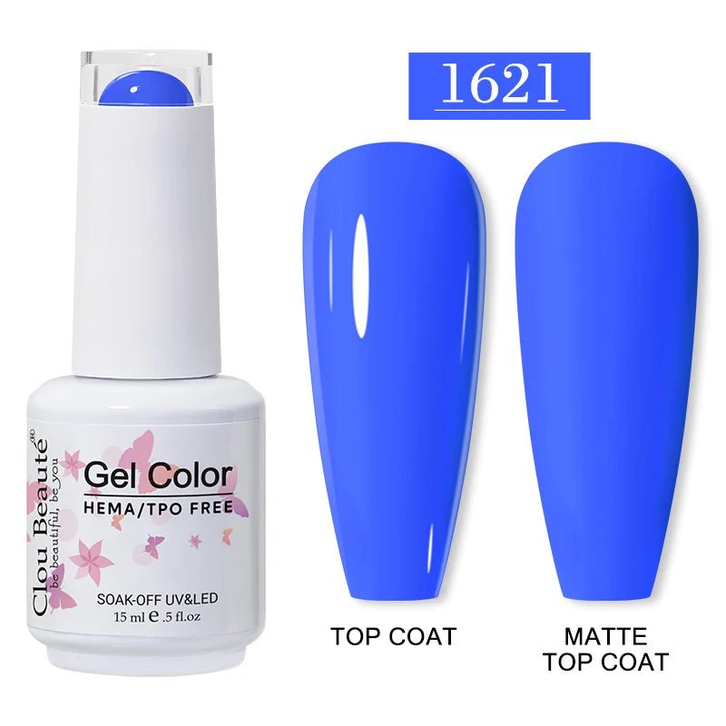 Clou Beaute 15ml HEMA TPO gratuit Gel Vernis à ongles Vernis Semi Permanent UV Nail Art Vernis Lakiery Hybrydowe manucure Gel Vernis - FATAONClou Beaute 15ml HEMA TPO gratuit Gel Vernis à ongles Vernis Semi Permanent UV Nail Art Vernis Lakiery Hybrydowe manucure Gel VernisBeauté femmeFATAON
