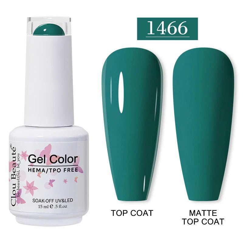 Clou Beaute 15ml HEMA TPO gratuit Gel Vernis à ongles Vernis Semi Permanent UV Nail Art Vernis Lakiery Hybrydowe manucure Gel Vernis - FATAONClou Beaute 15ml HEMA TPO gratuit Gel Vernis à ongles Vernis Semi Permanent UV Nail Art Vernis Lakiery Hybrydowe manucure Gel VernisBeauté femmeFATAON