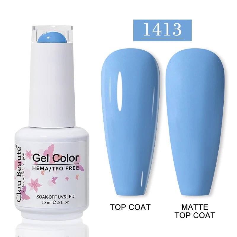 Clou Beaute 15ml HEMA TPO gratuit Gel Vernis à ongles Vernis Semi Permanent UV Nail Art Vernis Lakiery Hybrydowe manucure Gel Vernis - FATAONClou Beaute 15ml HEMA TPO gratuit Gel Vernis à ongles Vernis Semi Permanent UV Nail Art Vernis Lakiery Hybrydowe manucure Gel VernisBeauté femmeFATAON