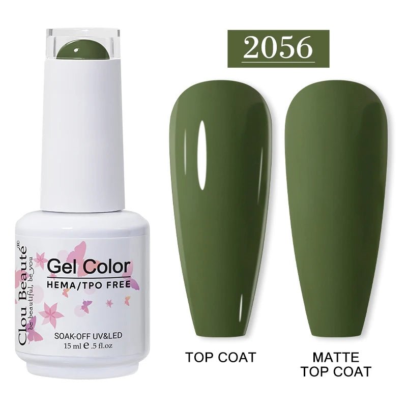 Clou Beaute 15ml HEMA TPO gratuit Gel Vernis à ongles Vernis Semi Permanent UV Nail Art Vernis Lakiery Hybrydowe manucure Gel Vernis - FATAONClou Beaute 15ml HEMA TPO gratuit Gel Vernis à ongles Vernis Semi Permanent UV Nail Art Vernis Lakiery Hybrydowe manucure Gel VernisBeauté femmeFATAON