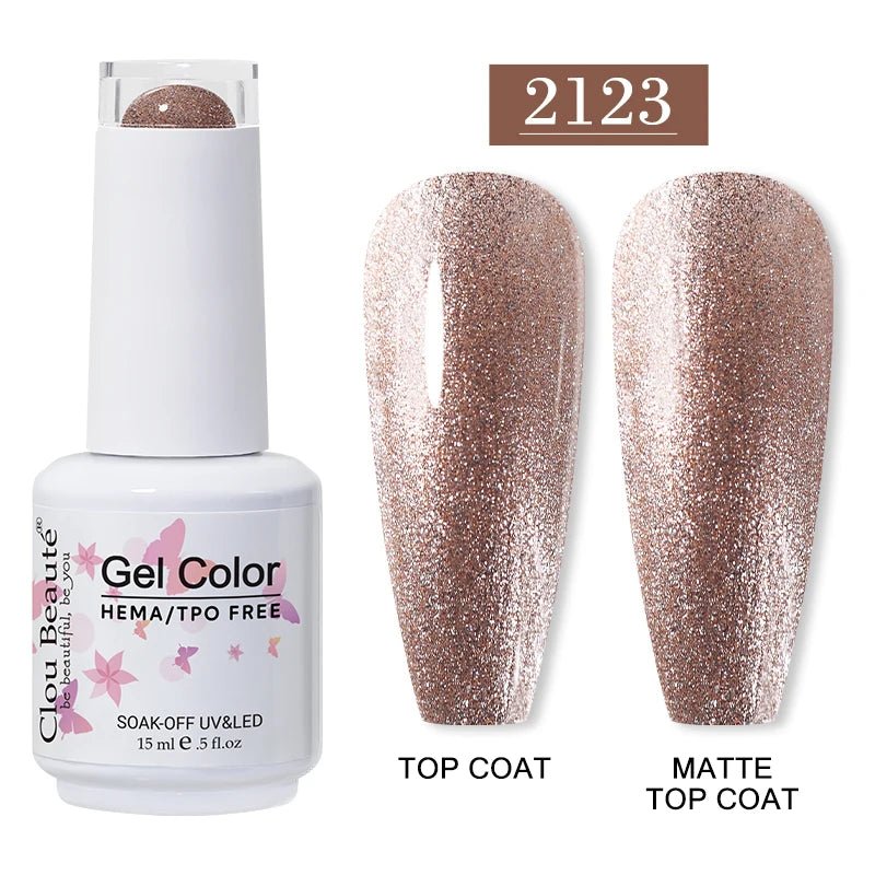 Clou Beaute 15ml HEMA TPO gratuit Gel Vernis à ongles Vernis Semi Permanent UV Nail Art Vernis Lakiery Hybrydowe manucure Gel Vernis - FATAONClou Beaute 15ml HEMA TPO gratuit Gel Vernis à ongles Vernis Semi Permanent UV Nail Art Vernis Lakiery Hybrydowe manucure Gel VernisBeauté femmeFATAON