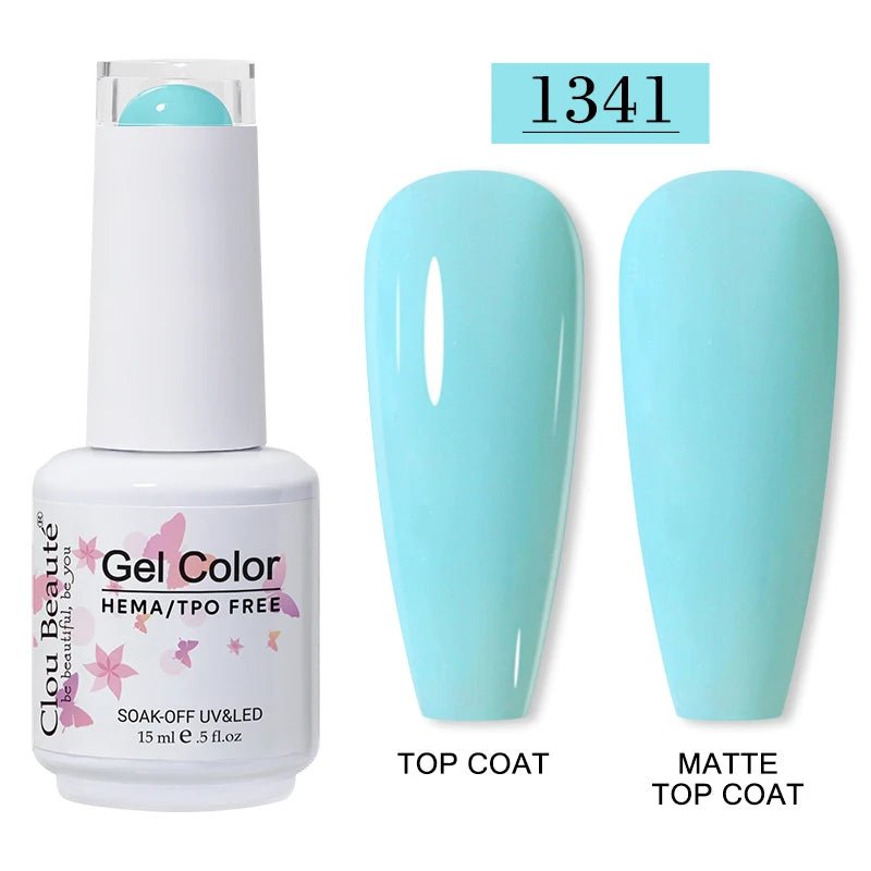 Clou Beaute 15ml HEMA TPO gratuit Gel Vernis à ongles Vernis Semi Permanent UV Nail Art Vernis Lakiery Hybrydowe manucure Gel Vernis - FATAONClou Beaute 15ml HEMA TPO gratuit Gel Vernis à ongles Vernis Semi Permanent UV Nail Art Vernis Lakiery Hybrydowe manucure Gel VernisBeauté femmeFATAON
