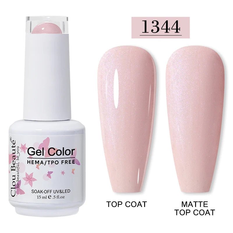 Clou Beaute 15ml HEMA TPO gratuit Gel Vernis à ongles Vernis Semi Permanent UV Nail Art Vernis Lakiery Hybrydowe manucure Gel Vernis - FATAONClou Beaute 15ml HEMA TPO gratuit Gel Vernis à ongles Vernis Semi Permanent UV Nail Art Vernis Lakiery Hybrydowe manucure Gel VernisBeauté femmeFATAON