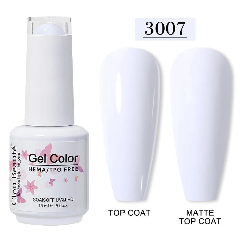 Clou Beaute 15ml HEMA TPO gratuit Gel Vernis à ongles Vernis Semi Permanent UV Nail Art Vernis Lakiery Hybrydowe manucure Gel Vernis - FATAONClou Beaute 15ml HEMA TPO gratuit Gel Vernis à ongles Vernis Semi Permanent UV Nail Art Vernis Lakiery Hybrydowe manucure Gel VernisBeauté femmeFATAON