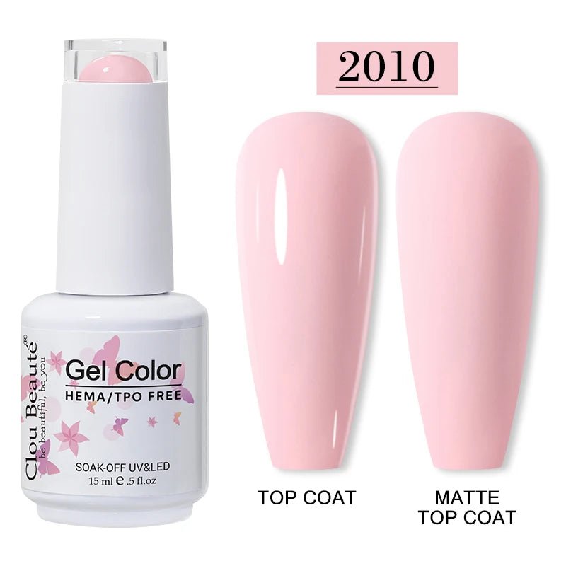 Clou Beaute 15ml HEMA TPO gratuit Gel Vernis à ongles Vernis Semi Permanent UV Nail Art Vernis Lakiery Hybrydowe manucure Gel Vernis - FATAONClou Beaute 15ml HEMA TPO gratuit Gel Vernis à ongles Vernis Semi Permanent UV Nail Art Vernis Lakiery Hybrydowe manucure Gel VernisBeauté femmeFATAON