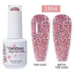Clou Beaute 15ml HEMA TPO gratuit Gel Vernis à ongles Vernis Semi Permanent UV Nail Art Vernis Lakiery Hybrydowe manucure Gel Vernis - FATAONClou Beaute 15ml HEMA TPO gratuit Gel Vernis à ongles Vernis Semi Permanent UV Nail Art Vernis Lakiery Hybrydowe manucure Gel VernisBeauté femmeFATAON