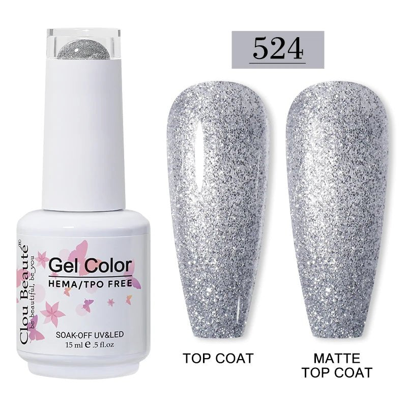 Clou Beaute 15ml HEMA TPO gratuit Gel Vernis à ongles Vernis Semi Permanent UV Nail Art Vernis Lakiery Hybrydowe manucure Gel Vernis - FATAONClou Beaute 15ml HEMA TPO gratuit Gel Vernis à ongles Vernis Semi Permanent UV Nail Art Vernis Lakiery Hybrydowe manucure Gel VernisBeauté femmeFATAON