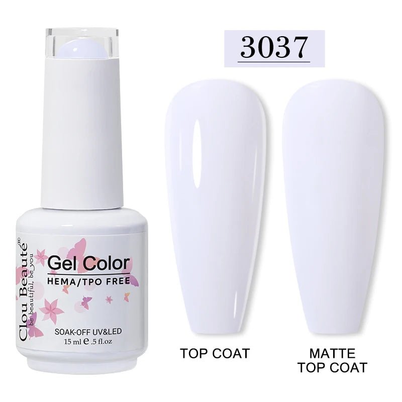 Clou Beaute 15ml HEMA TPO gratuit Gel Vernis à ongles Vernis Semi Permanent UV Nail Art Vernis Lakiery Hybrydowe manucure Gel Vernis - FATAONClou Beaute 15ml HEMA TPO gratuit Gel Vernis à ongles Vernis Semi Permanent UV Nail Art Vernis Lakiery Hybrydowe manucure Gel VernisBeauté femmeFATAON