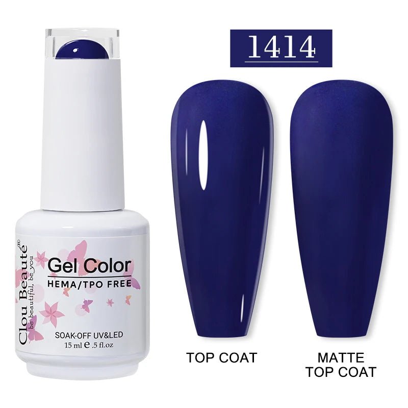 Clou Beaute 15ml HEMA TPO gratuit Gel Vernis à ongles Vernis Semi Permanent UV Nail Art Vernis Lakiery Hybrydowe manucure Gel Vernis - FATAONClou Beaute 15ml HEMA TPO gratuit Gel Vernis à ongles Vernis Semi Permanent UV Nail Art Vernis Lakiery Hybrydowe manucure Gel VernisBeauté femmeFATAON