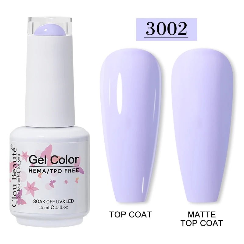 Clou Beaute 15ml HEMA TPO gratuit Gel Vernis à ongles Vernis Semi Permanent UV Nail Art Vernis Lakiery Hybrydowe manucure Gel Vernis - FATAONClou Beaute 15ml HEMA TPO gratuit Gel Vernis à ongles Vernis Semi Permanent UV Nail Art Vernis Lakiery Hybrydowe manucure Gel VernisBeauté femmeFATAON