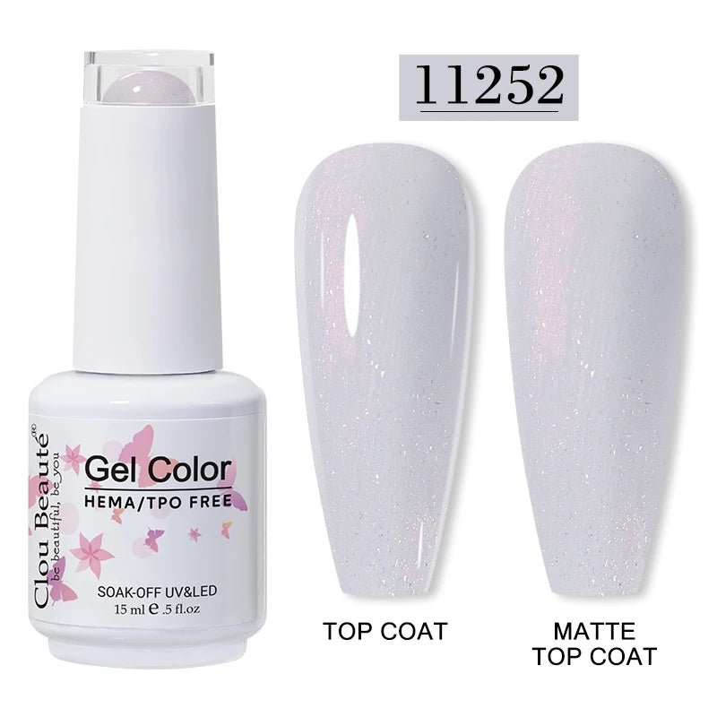 Clou Beaute 15ml HEMA TPO gratuit Gel Vernis à ongles Vernis Semi Permanent UV Nail Art Vernis Lakiery Hybrydowe manucure Gel Vernis - FATAONClou Beaute 15ml HEMA TPO gratuit Gel Vernis à ongles Vernis Semi Permanent UV Nail Art Vernis Lakiery Hybrydowe manucure Gel VernisBeauté femmeFATAON