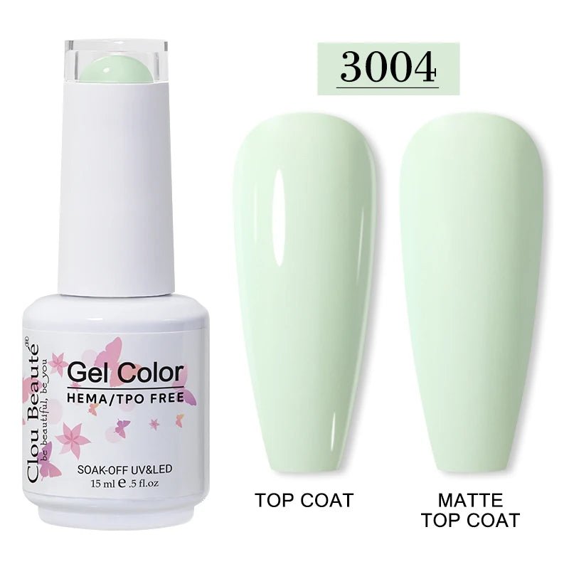 Clou Beaute 15ml HEMA TPO gratuit Gel Vernis à ongles Vernis Semi Permanent UV Nail Art Vernis Lakiery Hybrydowe manucure Gel Vernis - FATAONClou Beaute 15ml HEMA TPO gratuit Gel Vernis à ongles Vernis Semi Permanent UV Nail Art Vernis Lakiery Hybrydowe manucure Gel VernisBeauté femmeFATAON