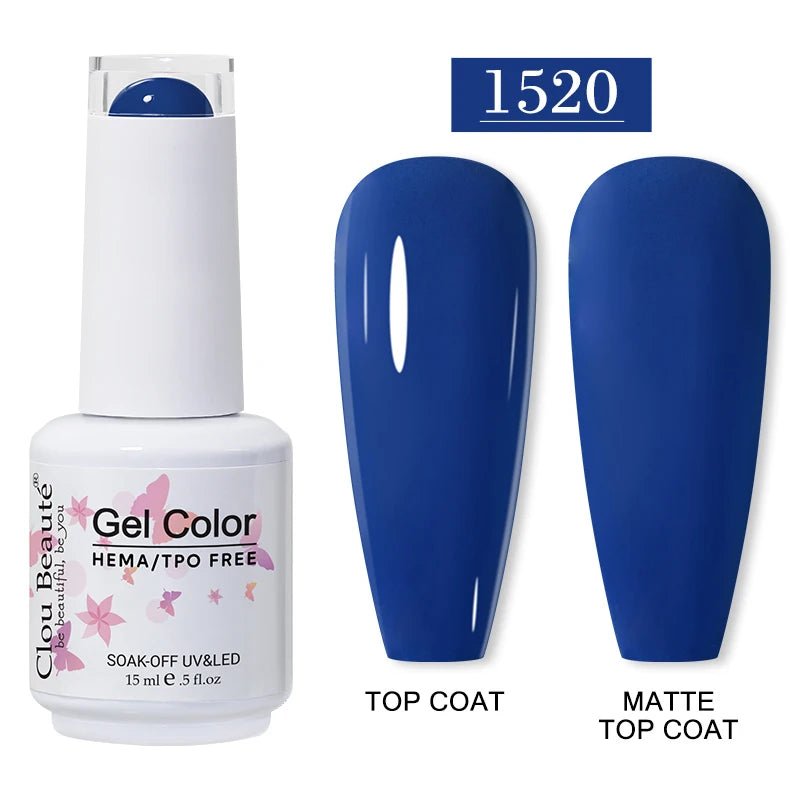 Clou Beaute 15ml HEMA TPO gratuit Gel Vernis à ongles Vernis Semi Permanent UV Nail Art Vernis Lakiery Hybrydowe manucure Gel Vernis - FATAONClou Beaute 15ml HEMA TPO gratuit Gel Vernis à ongles Vernis Semi Permanent UV Nail Art Vernis Lakiery Hybrydowe manucure Gel VernisBeauté femmeFATAON