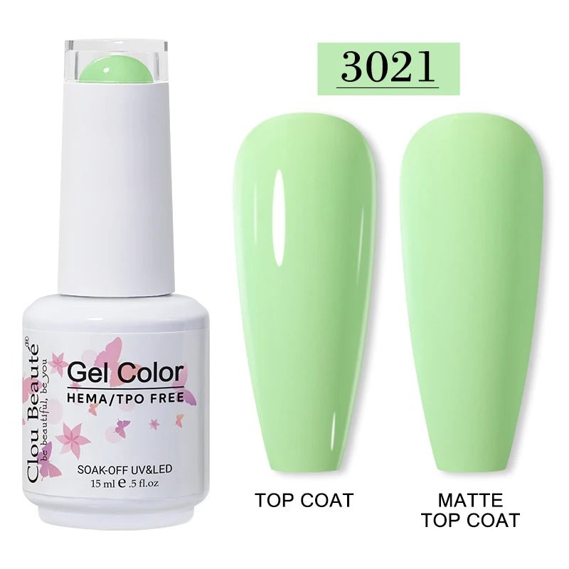 Clou Beaute 15ml HEMA TPO gratuit Gel Vernis à ongles Vernis Semi Permanent UV Nail Art Vernis Lakiery Hybrydowe manucure Gel Vernis - FATAONClou Beaute 15ml HEMA TPO gratuit Gel Vernis à ongles Vernis Semi Permanent UV Nail Art Vernis Lakiery Hybrydowe manucure Gel VernisBeauté femmeFATAON