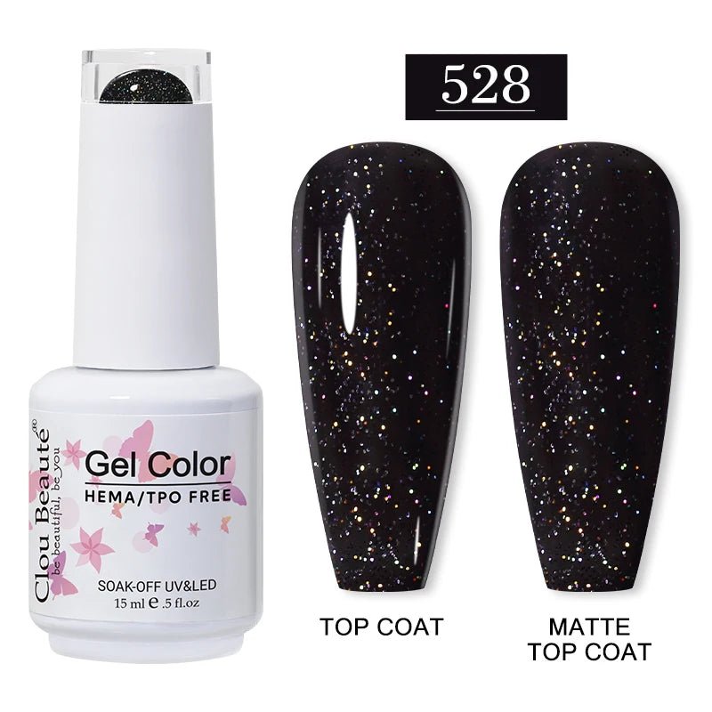 Clou Beaute 15ml HEMA TPO gratuit Gel Vernis à ongles Vernis Semi Permanent UV Nail Art Vernis Lakiery Hybrydowe manucure Gel Vernis - FATAONClou Beaute 15ml HEMA TPO gratuit Gel Vernis à ongles Vernis Semi Permanent UV Nail Art Vernis Lakiery Hybrydowe manucure Gel VernisBeauté femmeFATAON