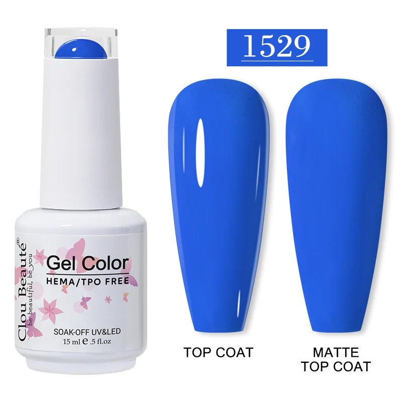Clou Beaute 15ml HEMA TPO gratuit Gel Vernis à ongles Vernis Semi Permanent UV Nail Art Vernis Lakiery Hybrydowe manucure Gel Vernis - FATAONClou Beaute 15ml HEMA TPO gratuit Gel Vernis à ongles Vernis Semi Permanent UV Nail Art Vernis Lakiery Hybrydowe manucure Gel VernisBeauté femmeFATAON
