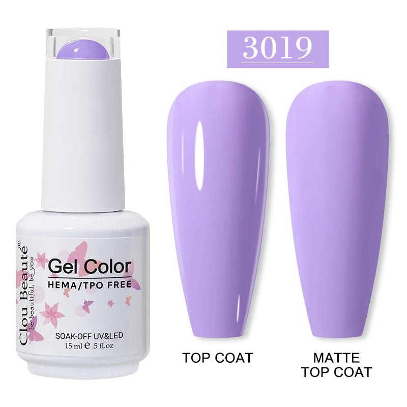 Clou Beaute 15ml HEMA TPO gratuit Gel Vernis à ongles Vernis Semi Permanent UV Nail Art Vernis Lakiery Hybrydowe manucure Gel Vernis - FATAONClou Beaute 15ml HEMA TPO gratuit Gel Vernis à ongles Vernis Semi Permanent UV Nail Art Vernis Lakiery Hybrydowe manucure Gel VernisBeauté femmeFATAON