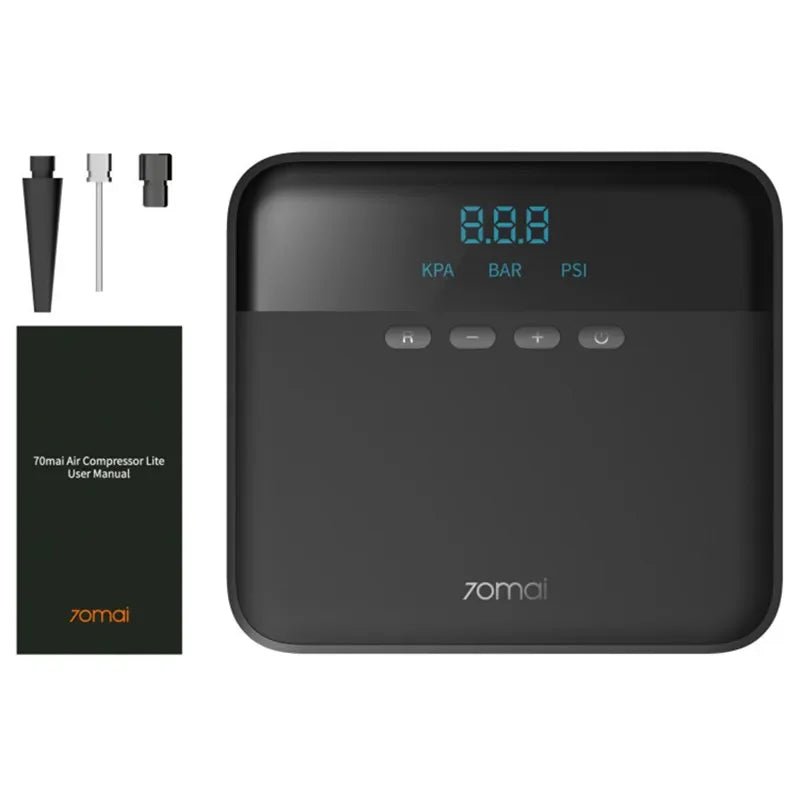 Compresseur d'air portable 70mai, gonfleur de pneus pour voiture, pompe à air 12V DC, pression de pneus préréglée, pour vélo et ballon. - FATAONCompresseur d'air portable 70mai, gonfleur de pneus pour voiture, pompe à air 12V DC, pression de pneus préréglée, pour vélo et ballon.Outils & PerformanceFATAON