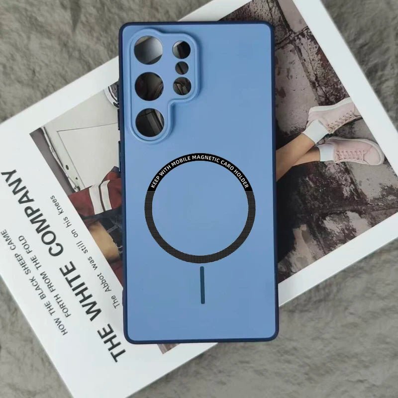 Coque pour Samsung Galaxy S24 Ultra, coque de téléphone Galaxy S25 Ultra, coque S26 Ultra, coque arrière en silicone rigide magnétique antichoc colorée - FATAONCoque pour Samsung Galaxy S24 Ultra, coque de téléphone Galaxy S25 Ultra, coque S26 Ultra, coque arrière en silicone rigide magnétique antichoc coloréeTechnologie IntelligenteFATAON