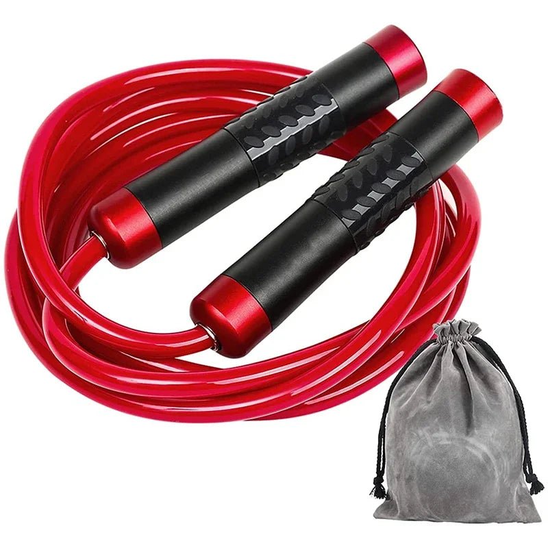 Corde à sauter lestée réglable de 3M, corde à sauter lourde pour l'entraînement, le Fitness, poignées à roulement à billes sans enchevêtrement, corde à sauter de vitesse pour salle de sport - FATAONCorde à sauter lestée réglable de 3M, corde à sauter lourde pour l'entraînement, le Fitness, poignées à roulement à billes sans enchevêtrement, corde à sauter de vitesse pour salle de sportFitness & SportFATAON